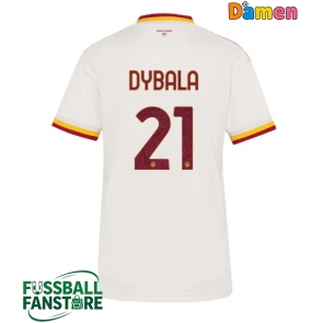 AS Roma Paulo Dybala #21 Replik Auswärtstrikot Damen 2026-27 Kurzarm